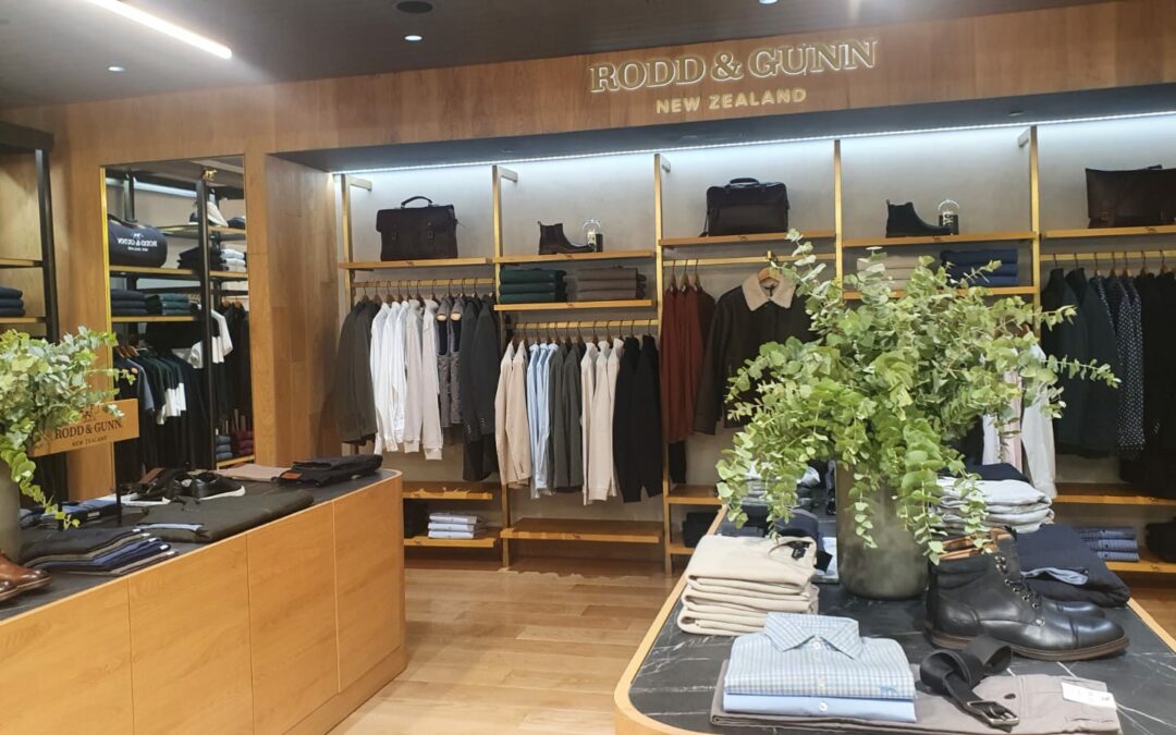 Agencement RODD & GUNN Galeries Lafayette Paris